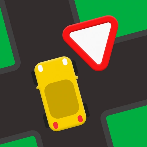 Yield app icon: a red and white yield sign